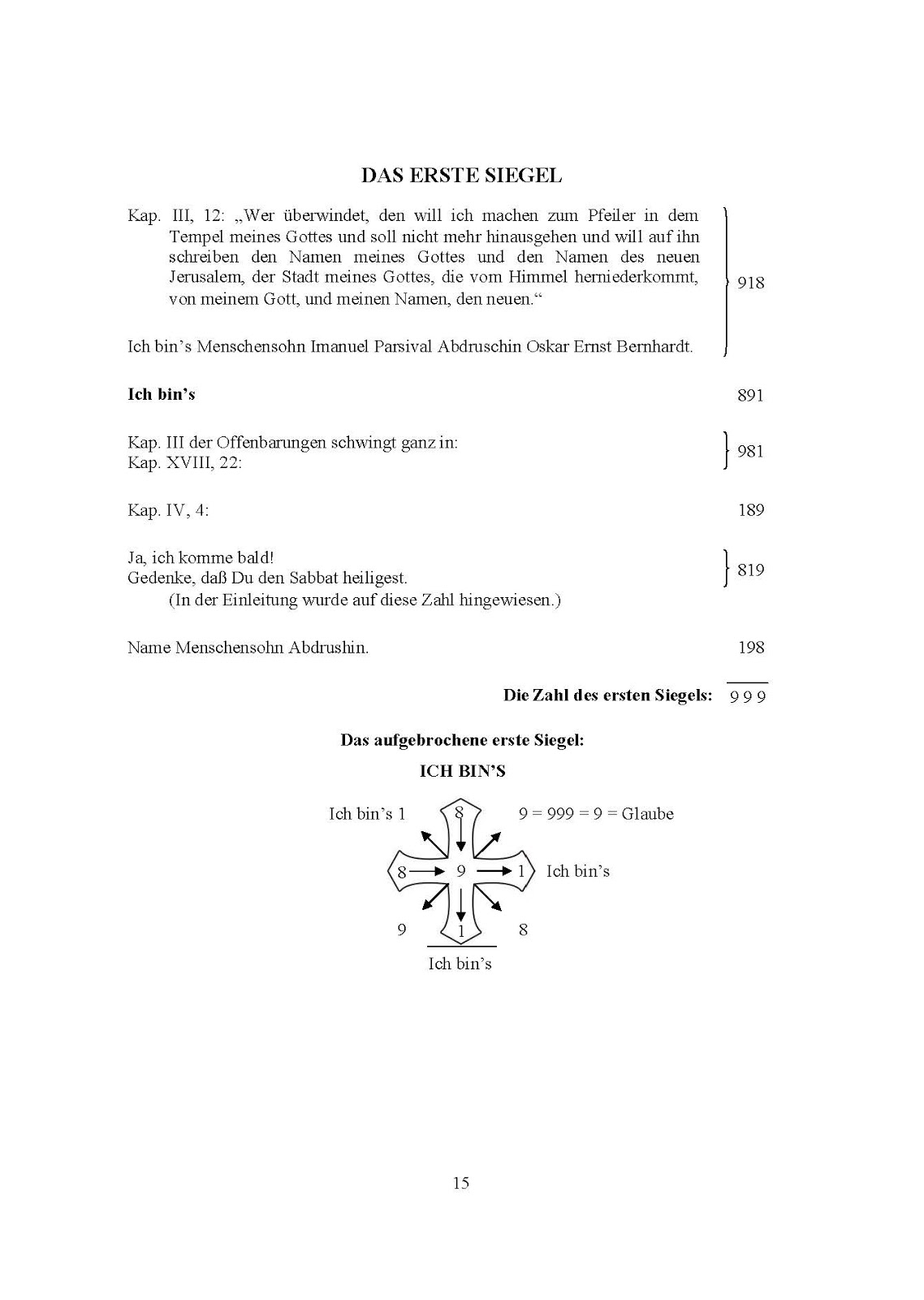 Lucien Siffrid: Der Menschensohn - Das Mysterium der Offenbarungen Johannes des Täufers
